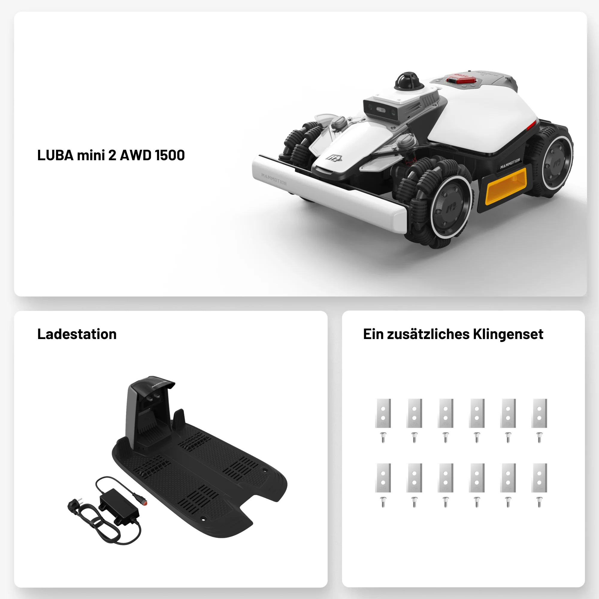 MAMMOTION LUBA mini 2 AWD 1500 - Image 7
